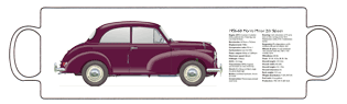 Morris Minor 2 door 1956-60 Mug 2